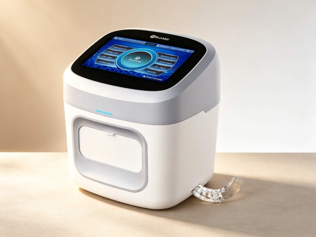 low reagent cost blood analyzer